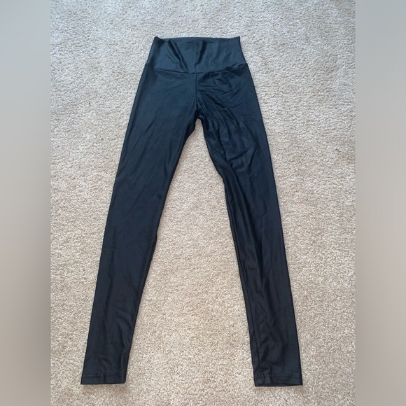 Pleather black leggings - Picture 2 of 6